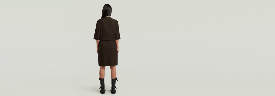 half placket shirt dress