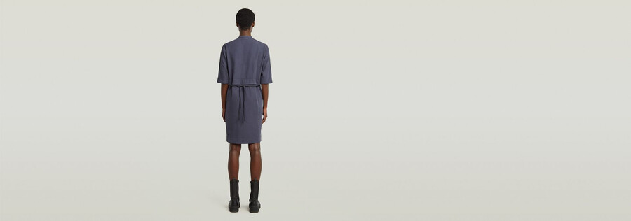 half placket shirt dress