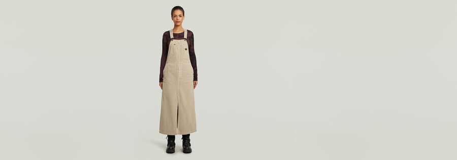 dungaree dress