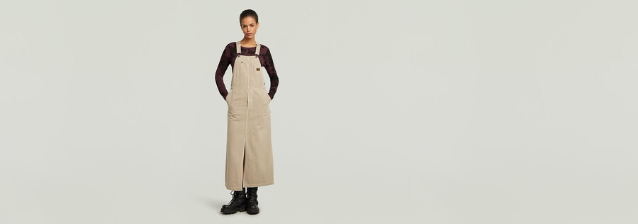 dungaree dress