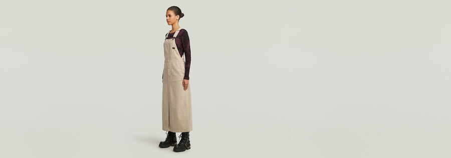 dungaree dress