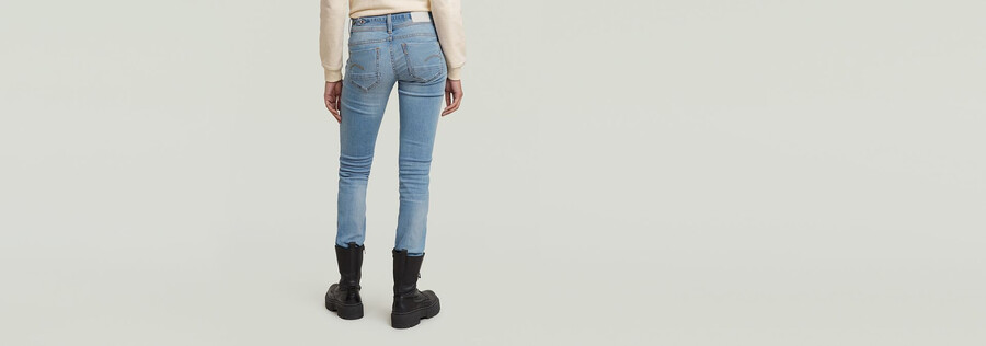midge saddle mid straight jeans