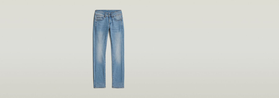 midge saddle mid straight jeans