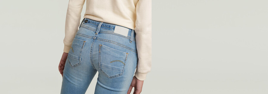 midge saddle mid straight jeans