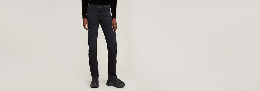strace straight jeans