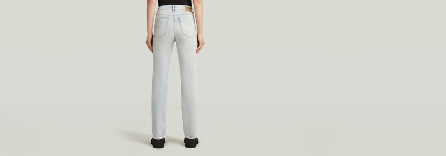 strace straight jeans