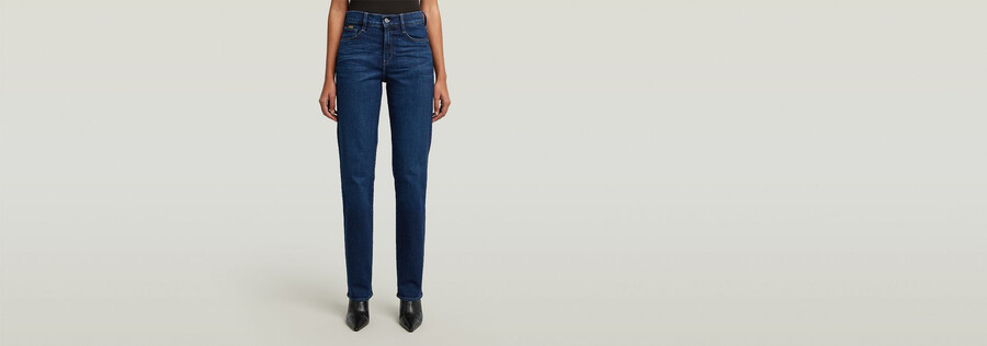 strace straight jeans