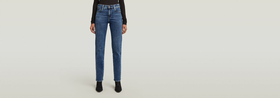 strace straight jeans