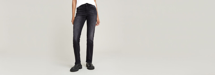 strace straight jeans