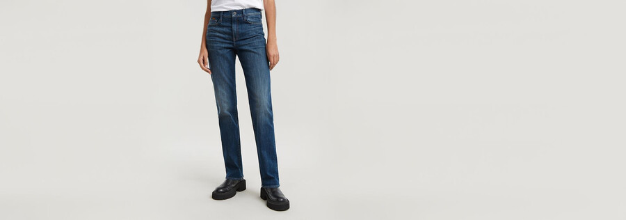 strace straight jeans