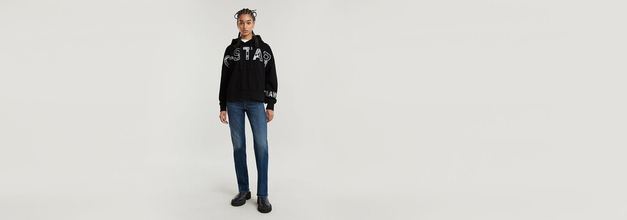 strace straight jeans