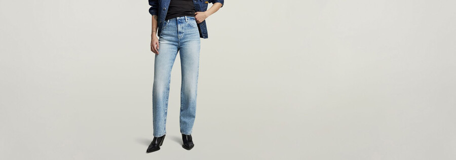 viktoria high straight jeans