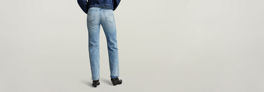 viktoria high straight jeans