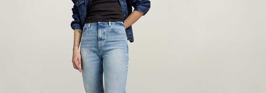 viktoria high straight jeans