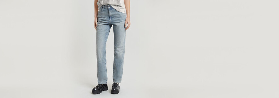 viktoria high straight jeans