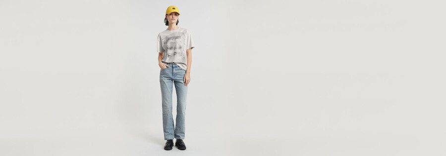 viktoria high straight jeans