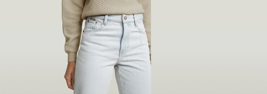 viktoria high straight jeans