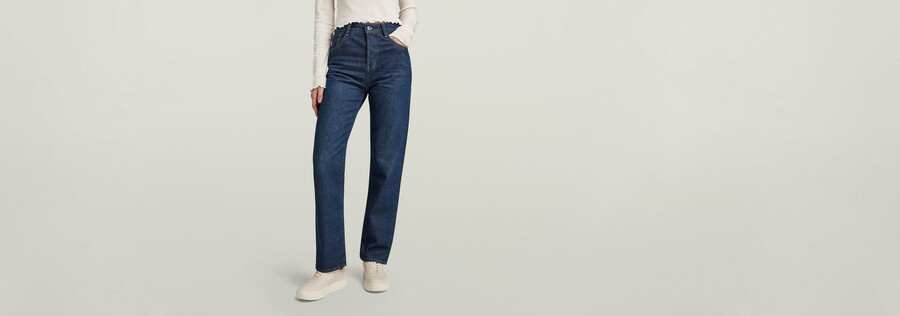 viktoria high straight jeans