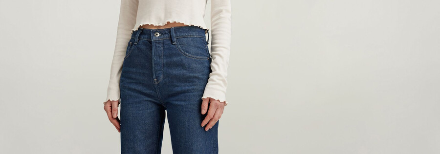 viktoria high straight jeans