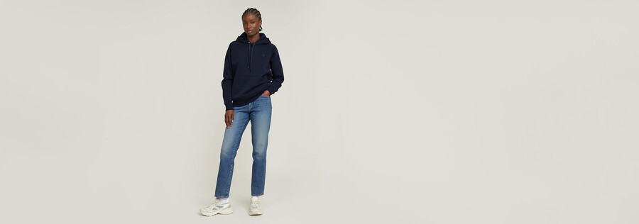 viktoria high straight jeans
