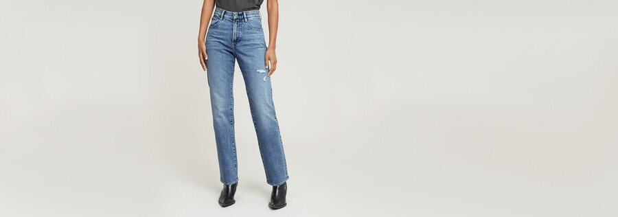 viktoria high straight jeans