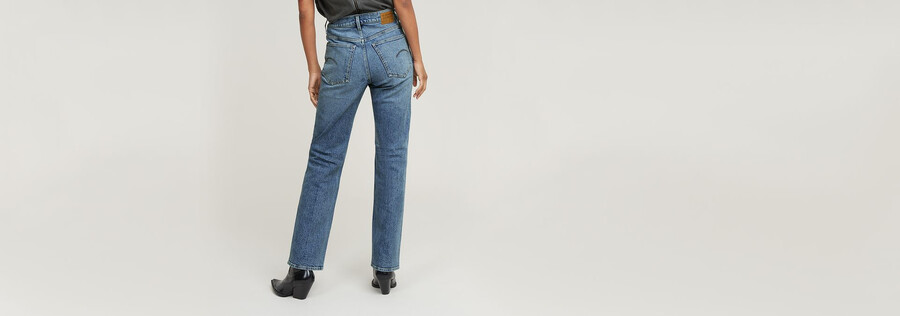 viktoria high straight jeans