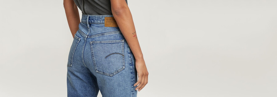 viktoria high straight jeans