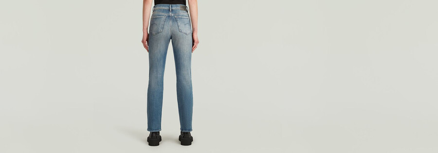 viktoria high straight jeans
