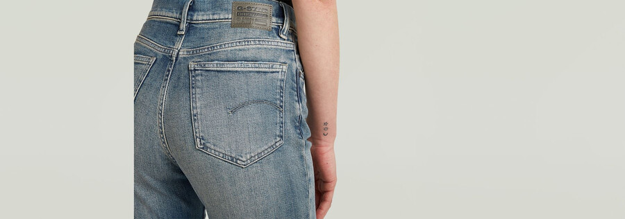 viktoria high straight jeans