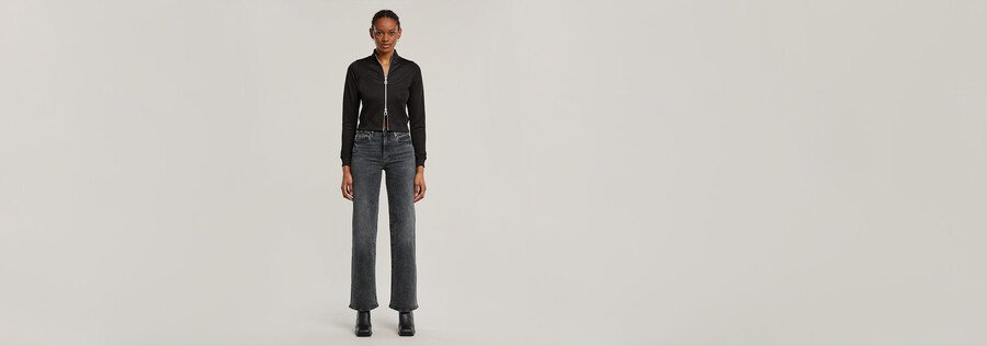 3301 shape straight jeans