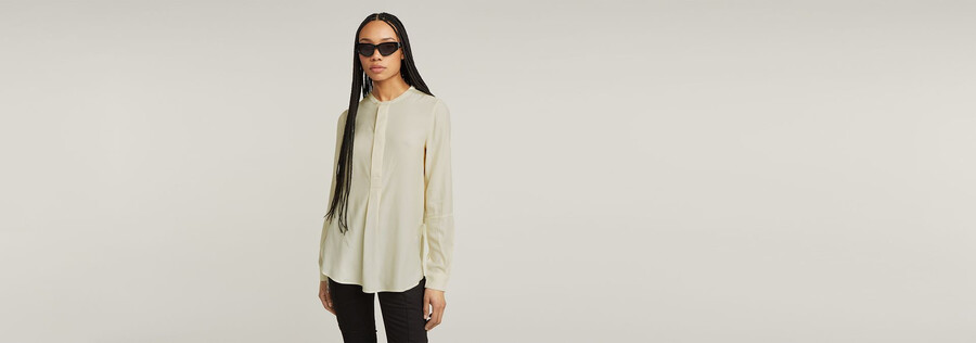 half placket top