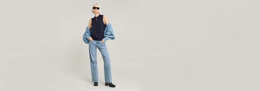 stand up collar top
