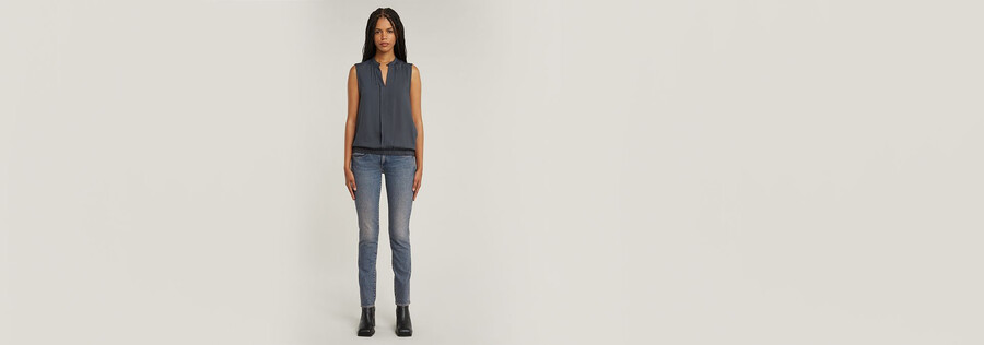 stand up collar top
