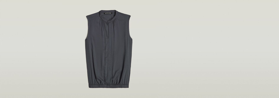 stand up collar top