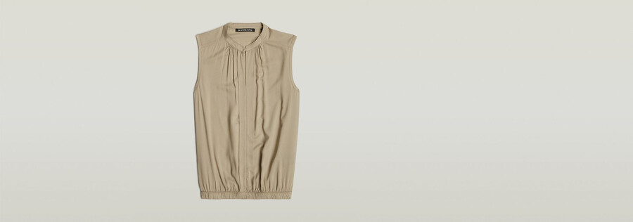 stand up collar top