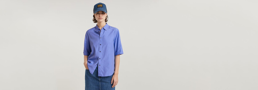 military button down shirt