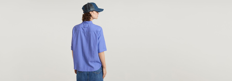 military button down shirt