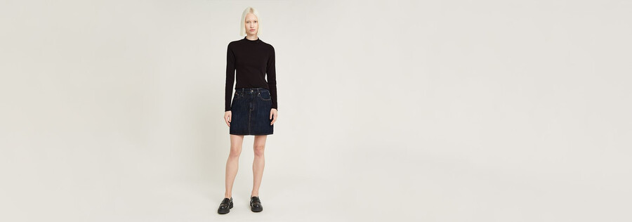 viktoria short skirt clean edge