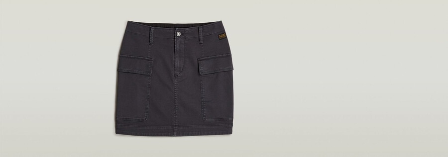 cargo mini skirt