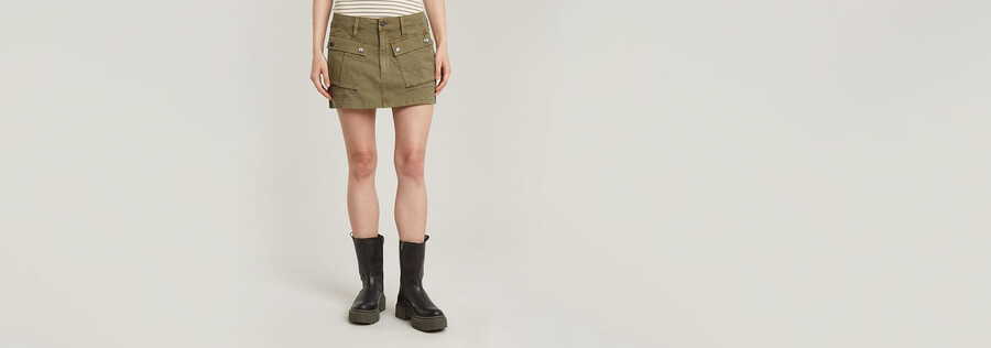 mini cargo skirt