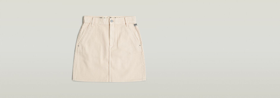 viktoria short chino skirt