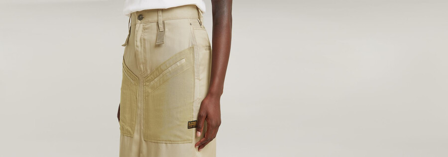 viktoria tone on tone skirt