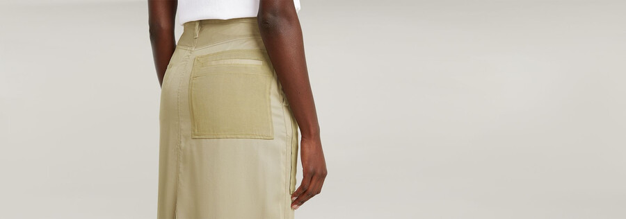 viktoria tone on tone skirt
