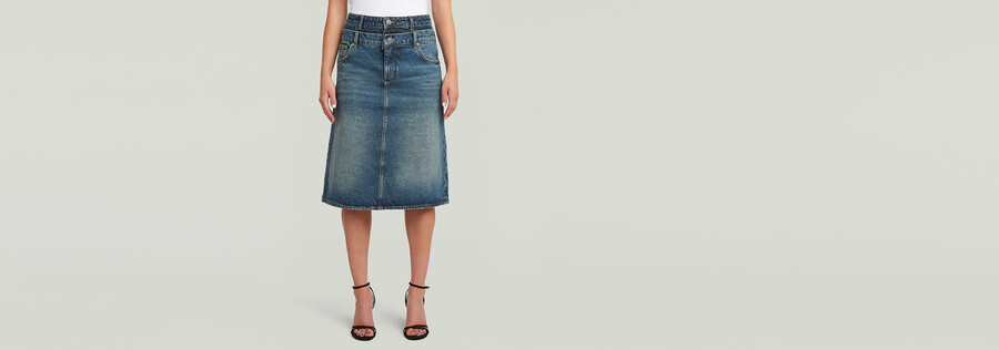 carter double waistband skirt