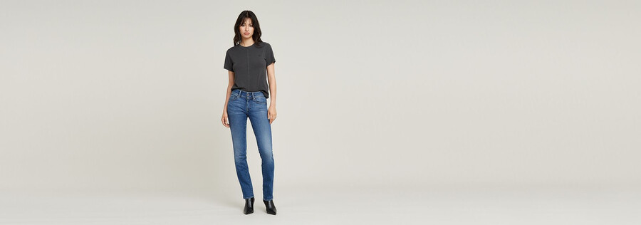 overdyed front seam top