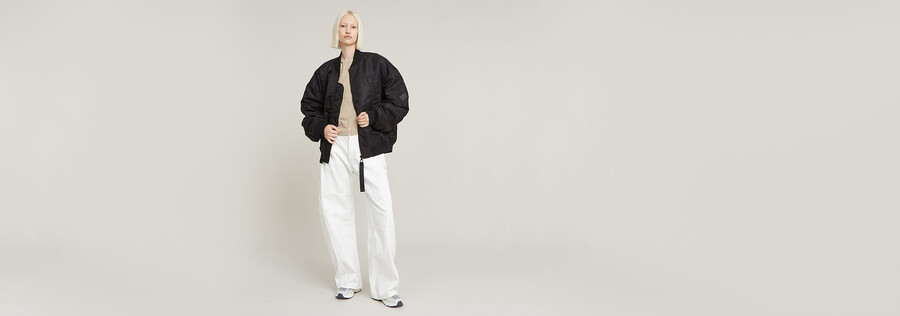 overdyed front seam top