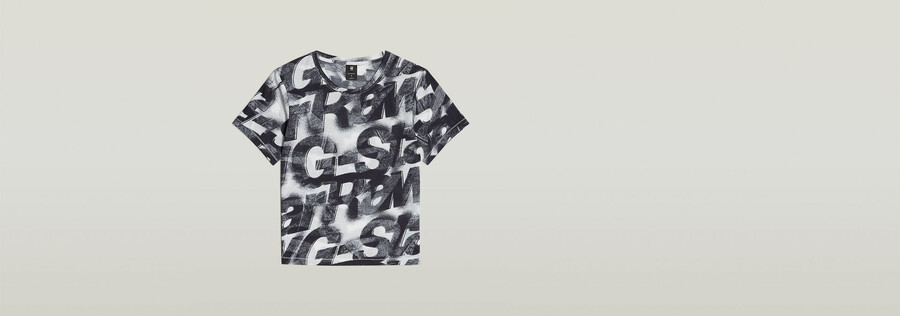 sprayed letters top