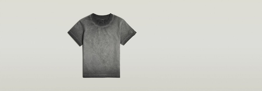 overdyed micro boxy top