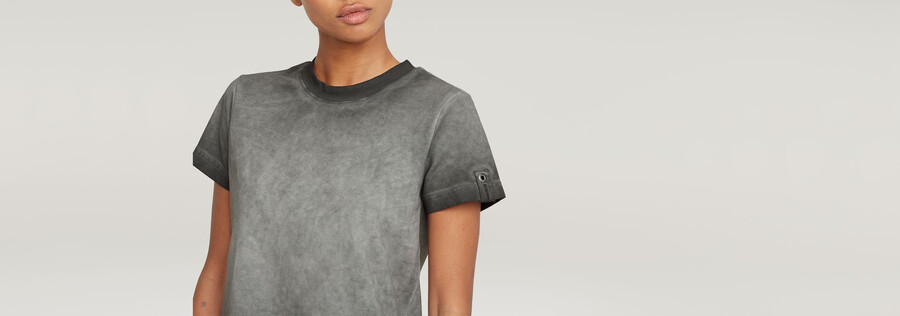 overdyed micro boxy top