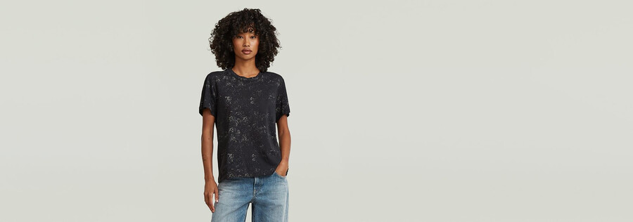 allover print t-shirt